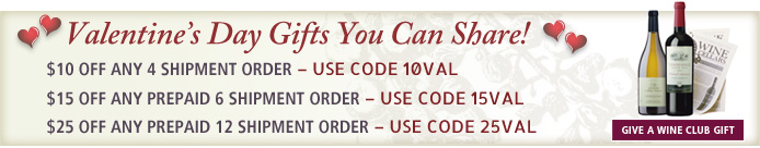 Join or Give the International Wine of the Month Club Valentine's Day Wine Gifts
