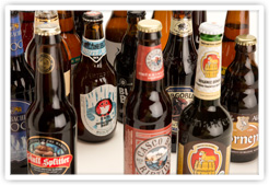 A Variety of Beer Bottles
