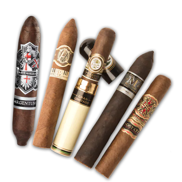 Five Cigars for Cigar of the Month Club