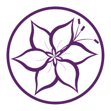 Purple Flower Logo